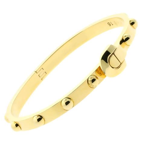 louis vuitton gold bangle